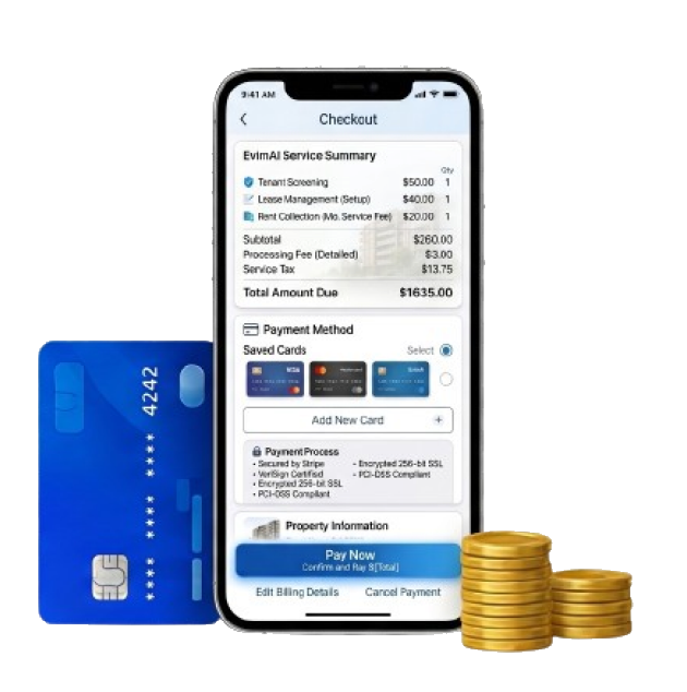 Digital rental and payment infrastructure