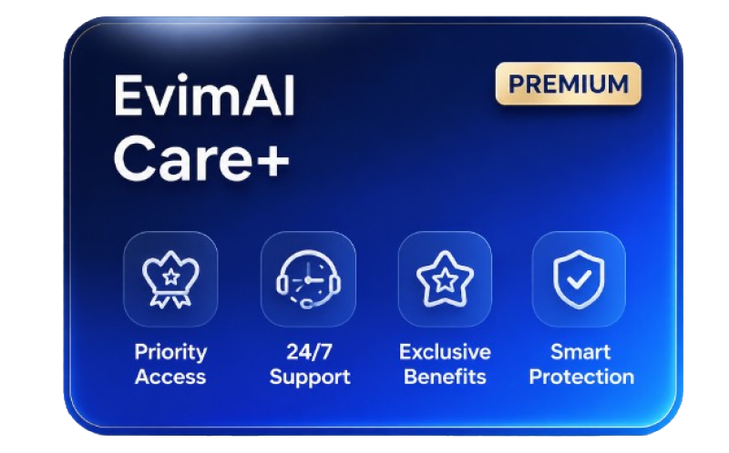 EvimAI Care+ membership